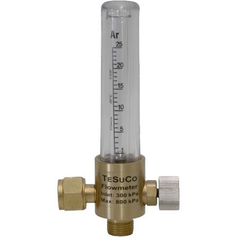 Tesuco RCFL25 0-25L/min Flowmeter - GasRep.com.au
