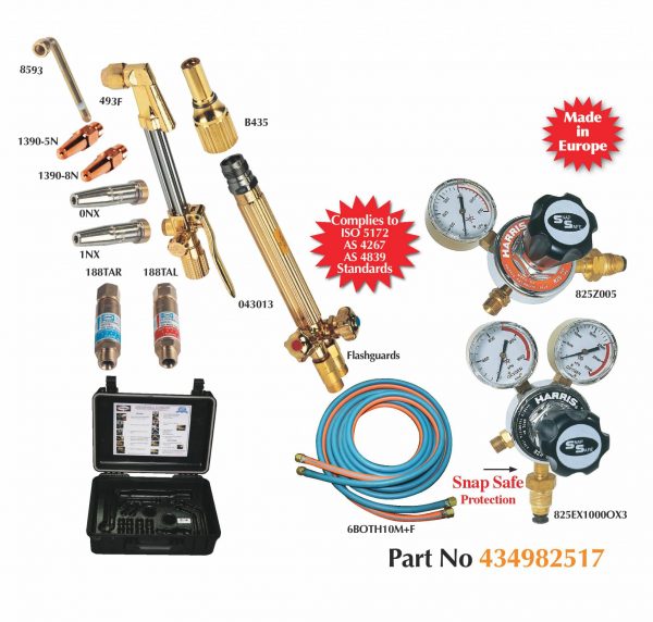 Harris 434982517 Oxy/LPG Kit - GasRep.com.au