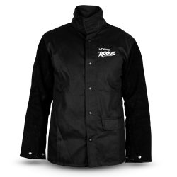UNIMIG Welding Jacket UMWJ-B Black W/Leather Sleeves