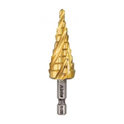 Alpha Spiral Flute Step Drill 4-20mm - 9STSFM4-20S available at GasRep