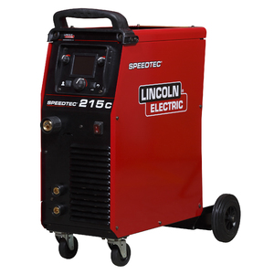 Lincoln Speedtech 215C Inverter MIG Welder available at Gasrep Services