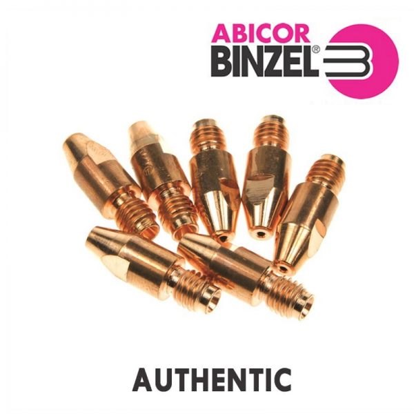 Binzel 1400214 Contact Tips 0.9mm M8 (Pk10) - GasRep.com.au