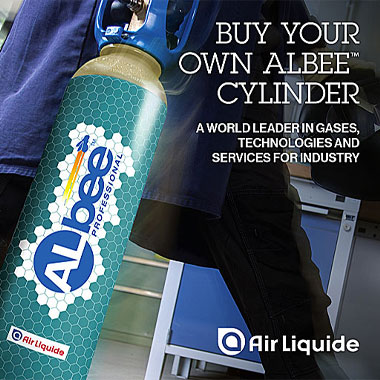Air Liquide Albee Cylinders available at GasRep Services local and online store